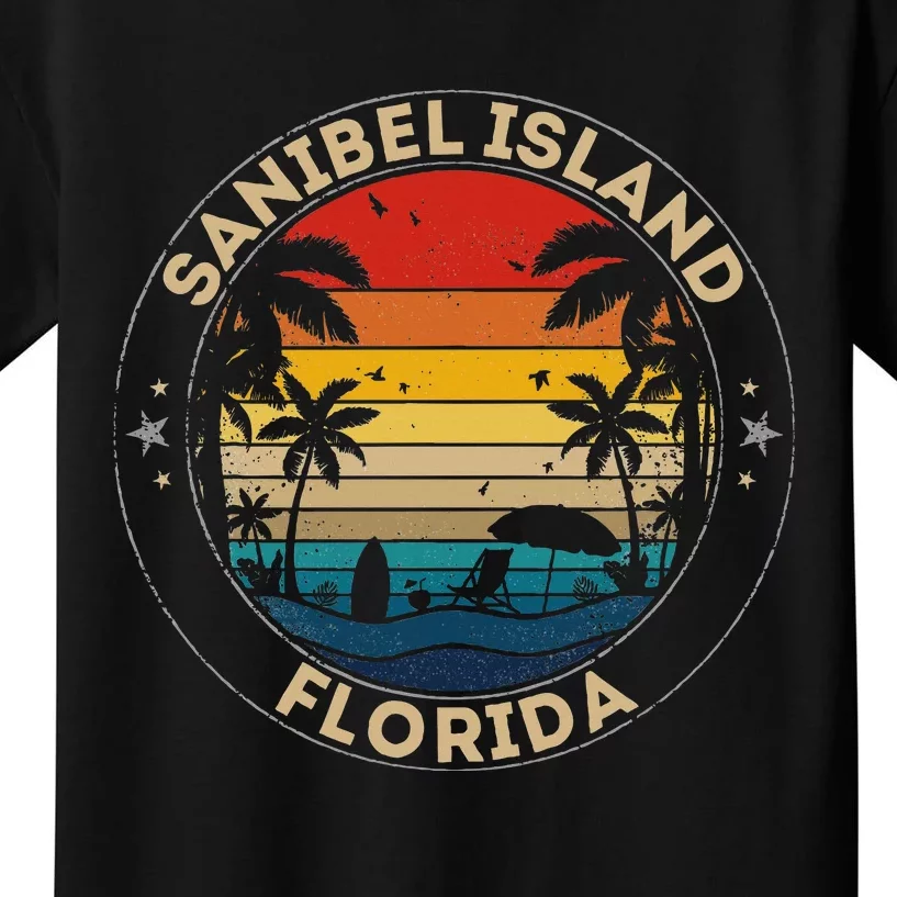 Sanibel Island Souvenir Florida Reminder Kids T-Shirt