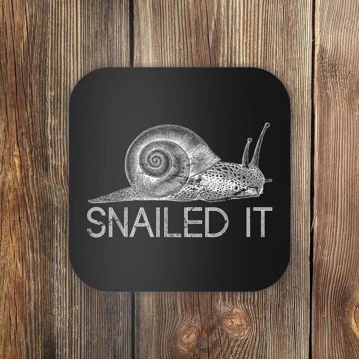 Snailed It Snail Coaster