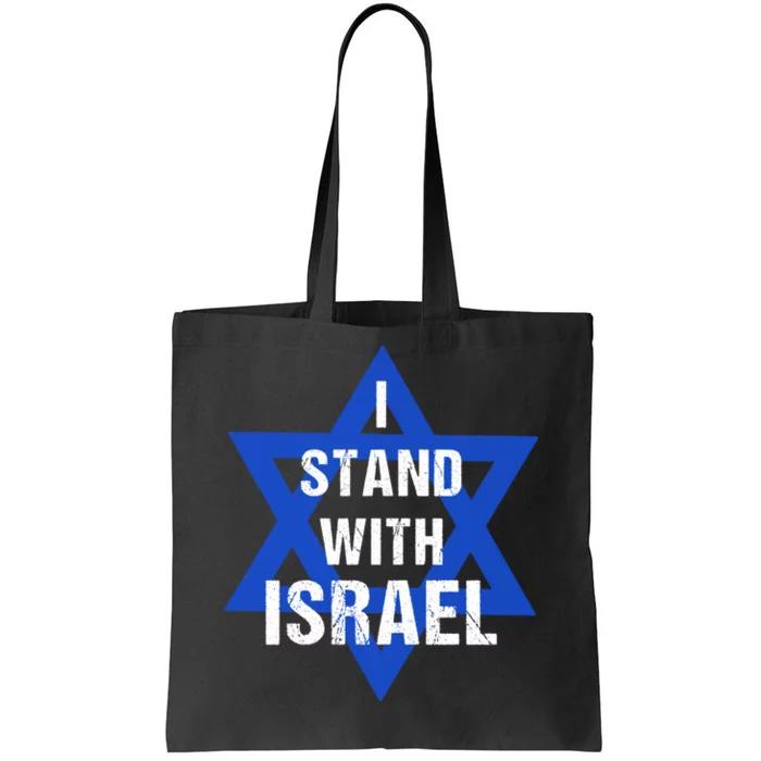 Support I Stand With Israel Tote Bag