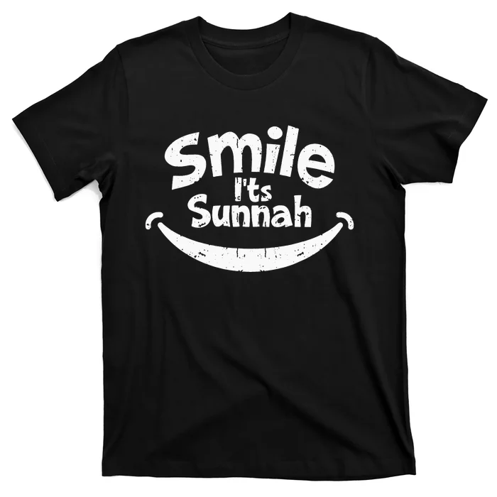 Smile its Sunnah, Muslim Eid Mubarak Islamic Ramadan Kareem T-Shirt