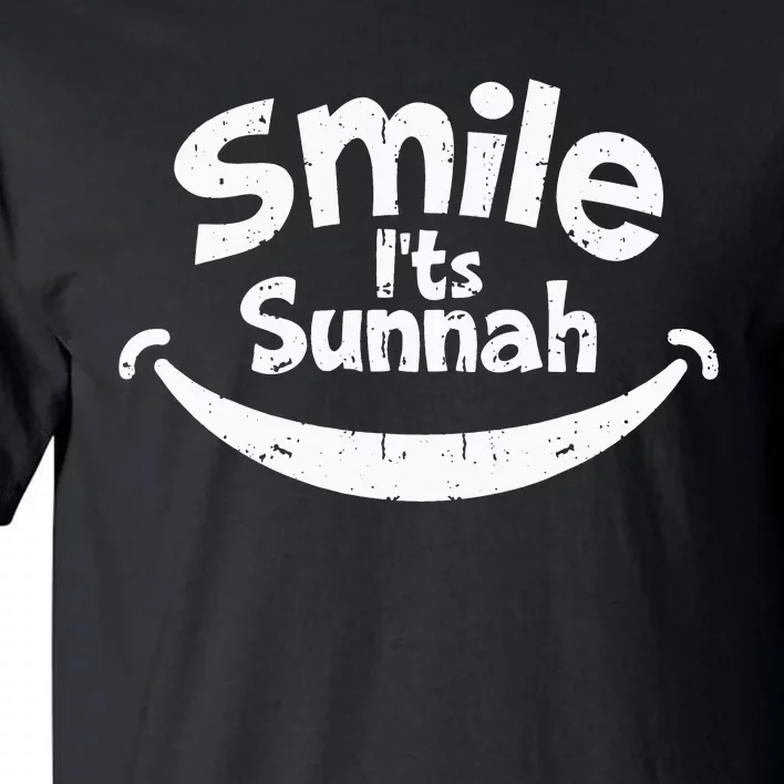 Smile its Sunnah, Muslim Eid Mubarak Islamic Ramadan Kareem Tall T-Shirt