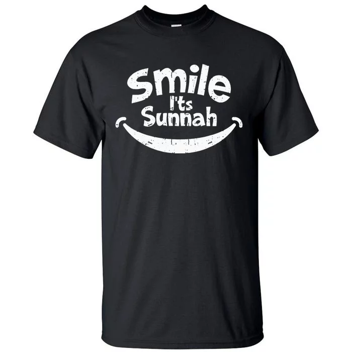 Smile its Sunnah, Muslim Eid Mubarak Islamic Ramadan Kareem Tall T-Shirt