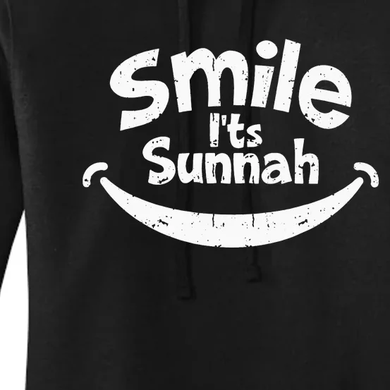 Smile its Sunnah, Muslim Eid Mubarak Islamic Ramadan Kareem Women's Pullover Hoodie