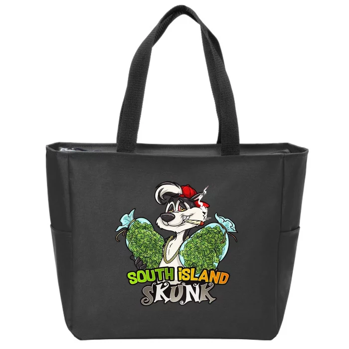 South Island Skunk Zip Tote Bag