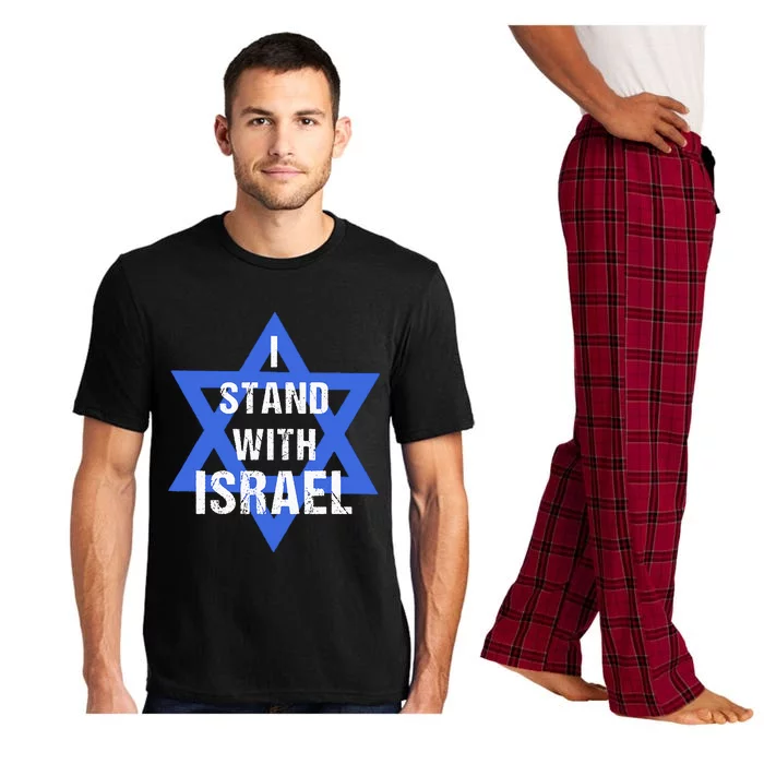 Support I Stand With Israel Jewish Heritage Israeli Flag Pajama Set