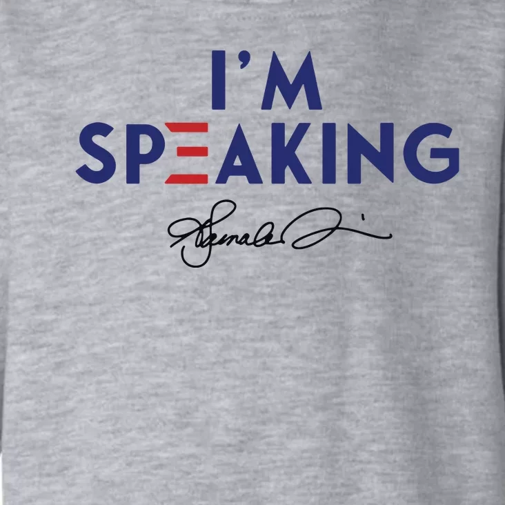 Signature IM Speaking Kamala Harris Toddler Hoodie