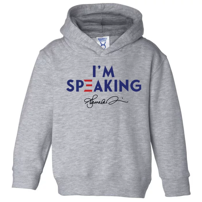 Signature IM Speaking Kamala Harris Toddler Hoodie