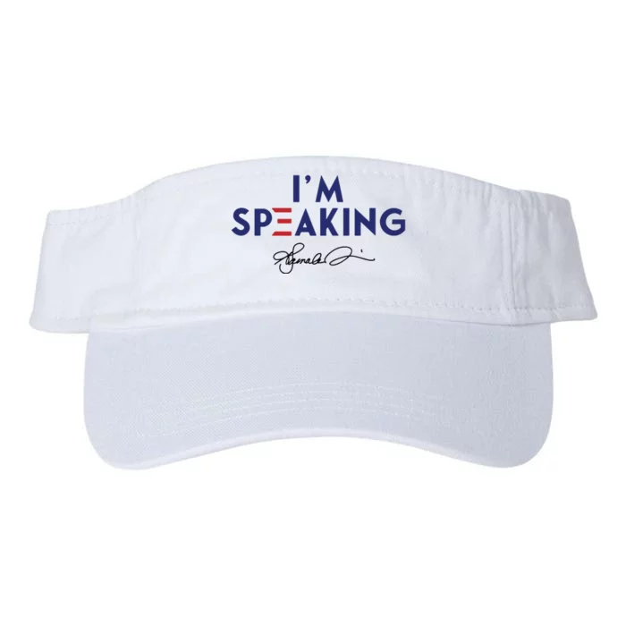 Signature IM Speaking Kamala Harris Valucap Bio-Washed Visor