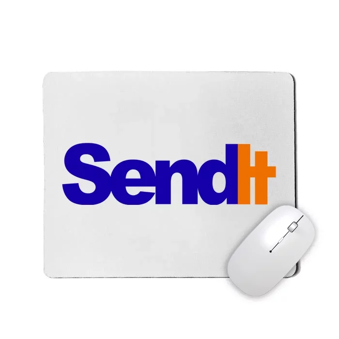 Sent It Spoof Parody Logo Mousepad