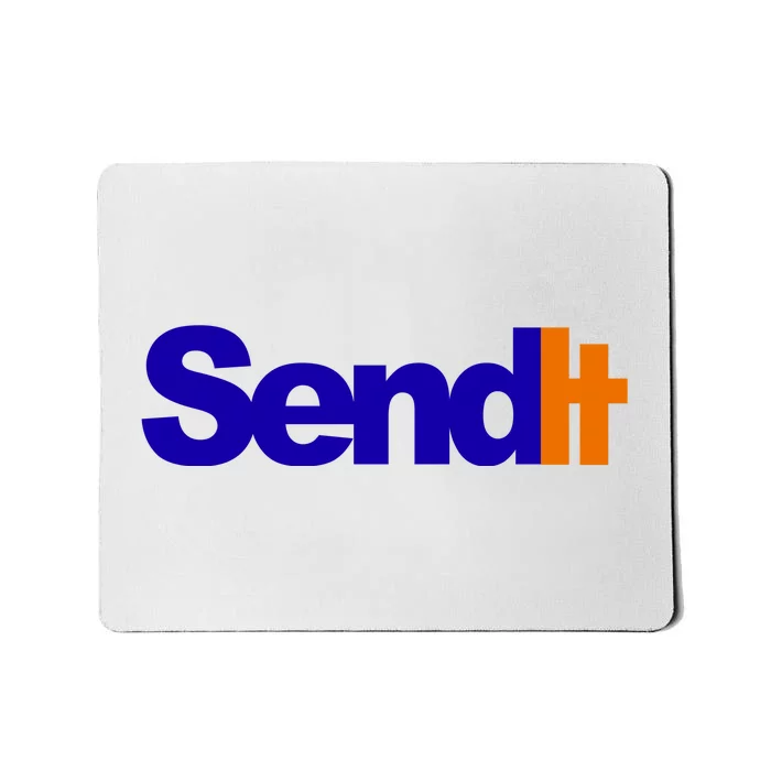 Sent It Spoof Parody Logo Mousepad