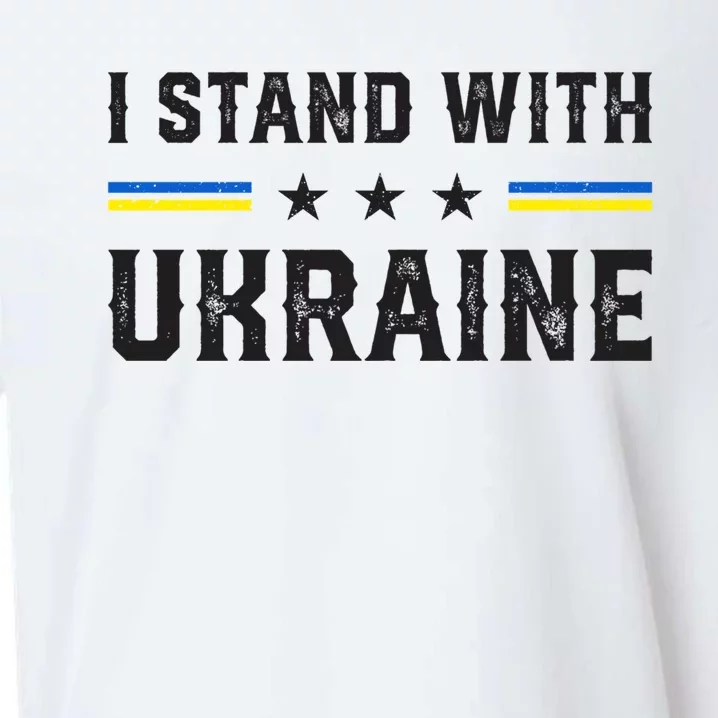 Support I Stand With Ukraine American Ukrainian Flag Cute Gift Sueded Cloud Jersey T-Shirt