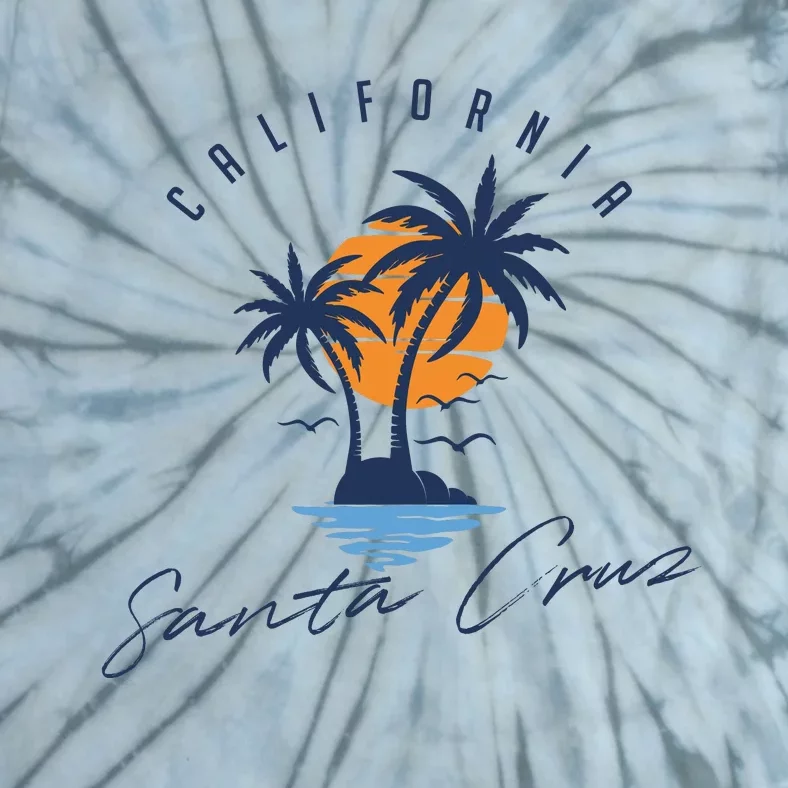 Summer In Santa Cruz California Tie-Dye T-Shirt