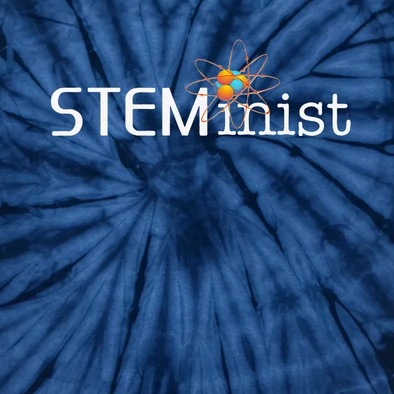 STEMinist  in STEM Girls Science Tech Engineering Math Tie-Dye T-Shirt