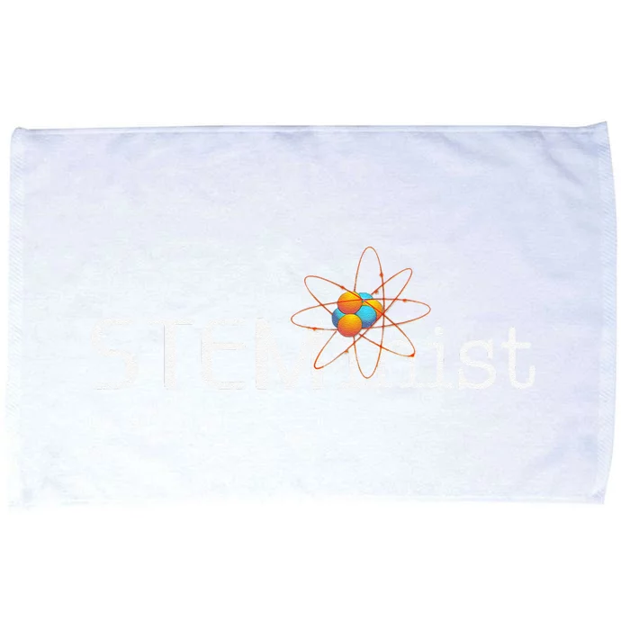 STEMinist  in STEM Girls Science Tech Engineering Math Microfiber Hand Towel