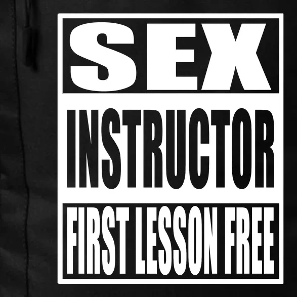 Sex Instructor Daily Commute Backpack