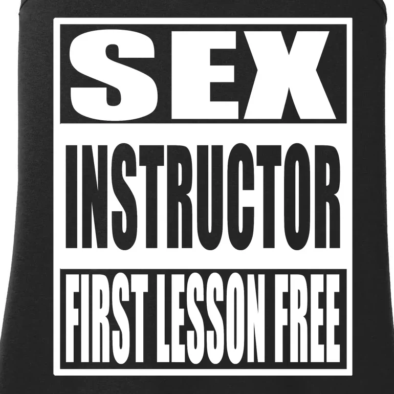 Sex Instructor Ladies Essential Tank