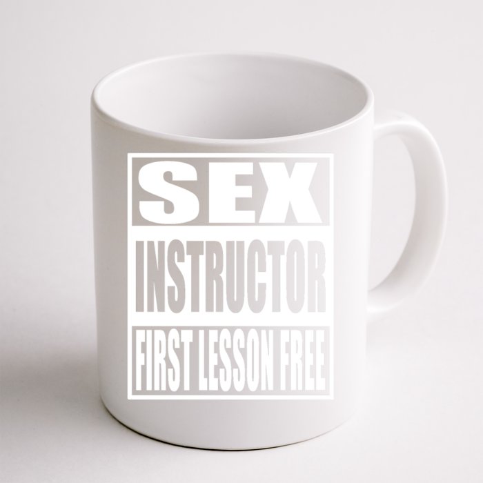 Sex Instructor Front & Back Coffee Mug