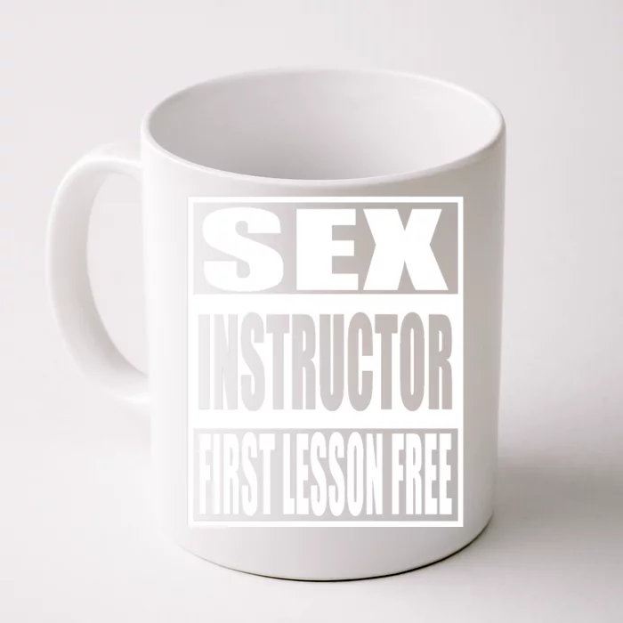 Sex Instructor Front & Back Coffee Mug