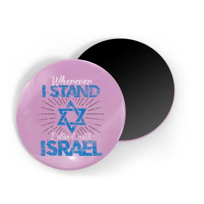 Support Israel Standing Strong Together Magnet