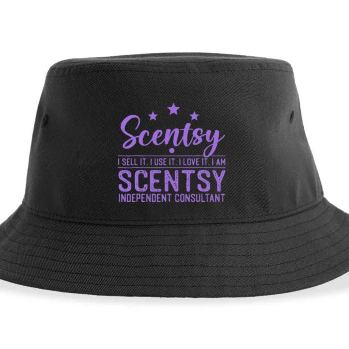 Scentsy I Sell It I Use It I Love It Design Sustainable Bucket Hat