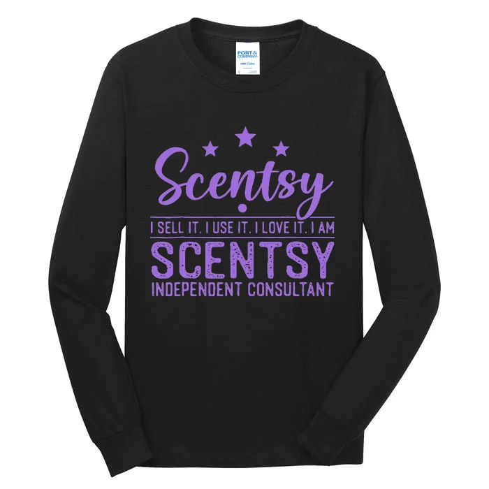 Scentsy I Sell It I Use It I Love It Design Tall Long Sleeve T-Shirt