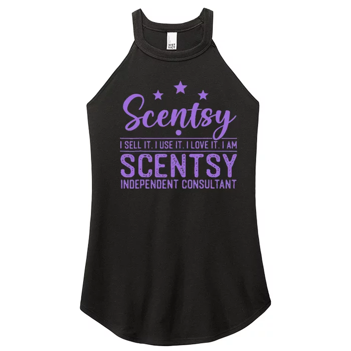 Scentsy I Sell It I Use It I Love It Design Women’s Perfect Tri Rocker Tank