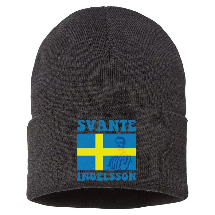 Svante Ingelsson Sheffield Wednesday Efl Flag Sustainable Knit Beanie