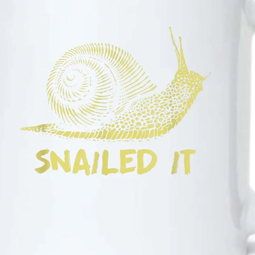 Snailed It Snail Black Color Changing Mug