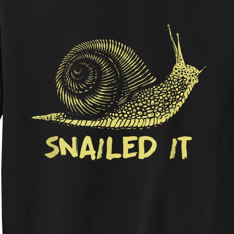 Snailed It Snail Sweatshirt