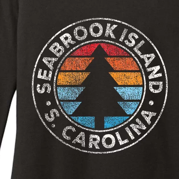 Seabrook Island South Carolina Sc Womens CVC Long Sleeve Shirt