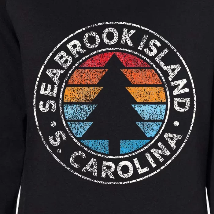 Seabrook Island South Carolina Sc Womens California Wash Sweatshirt