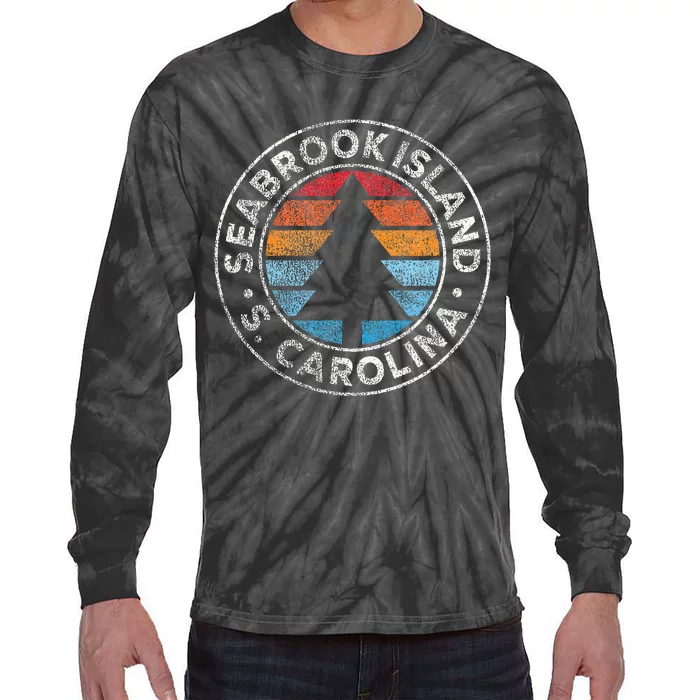 Seabrook Island South Carolina Sc Tie-Dye Long Sleeve Shirt