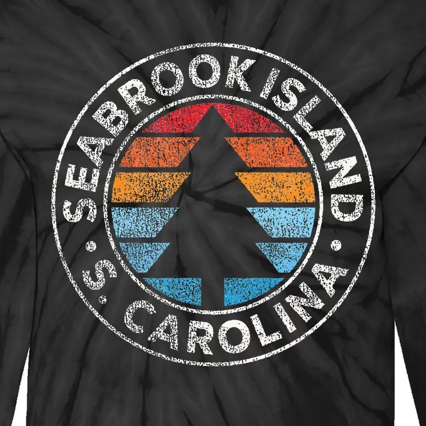 Seabrook Island South Carolina Sc Tie-Dye Long Sleeve Shirt