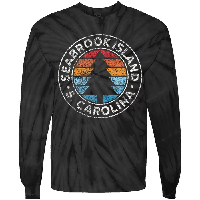 Seabrook Island South Carolina Sc Tie-Dye Long Sleeve Shirt