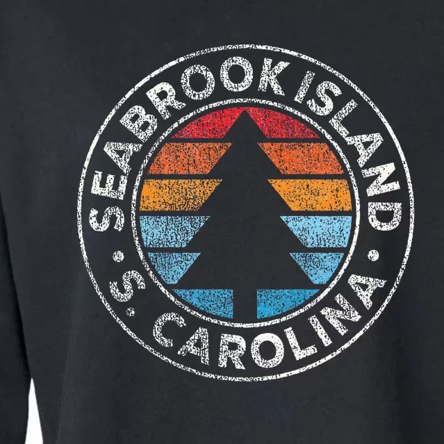 Seabrook Island South Carolina Sc Cropped Pullover Crew