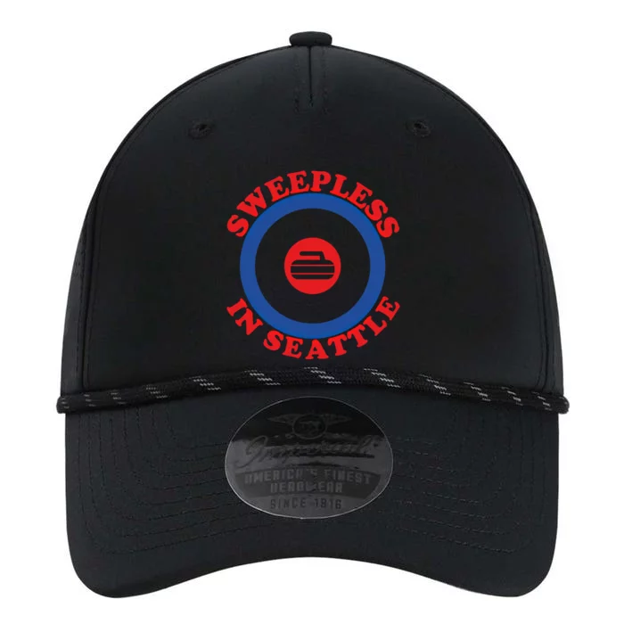 Sweepless In Seattle Curling Cute Gift Performance The Dyno Cap