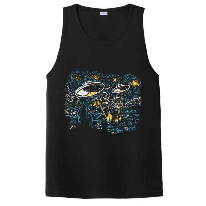 Starry Invasion Performance Tank