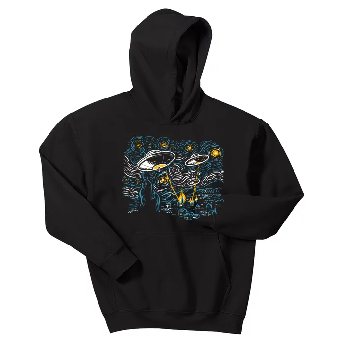 Starry Invasion Kids Hoodie