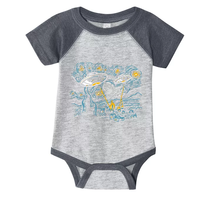 Starry Invasion Infant Baby Jersey Bodysuit