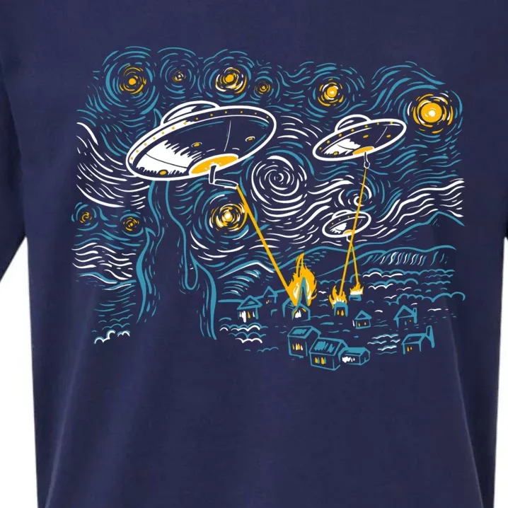 Starry Invasion Sueded Cloud Jersey T-Shirt