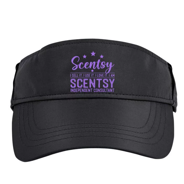 Scentsy I Sell It I Use It I Love It I Am Scentsy Adult Drive Performance Visor