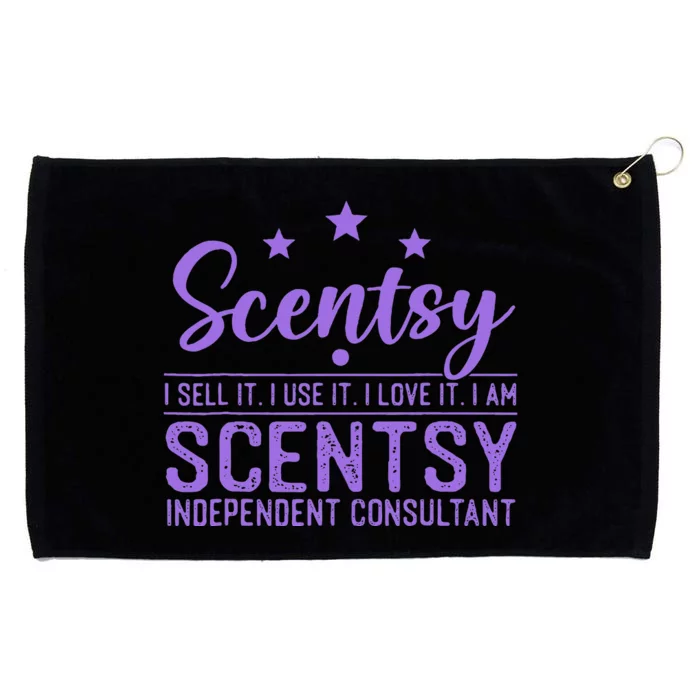 Scentsy I Sell It I Use It I Love It I Am Scentsy Grommeted Golf Towel