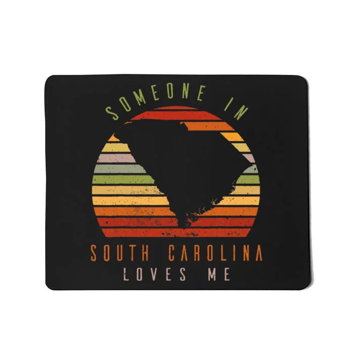 Someone In South Carolina Loves Me Vintage Mousepad