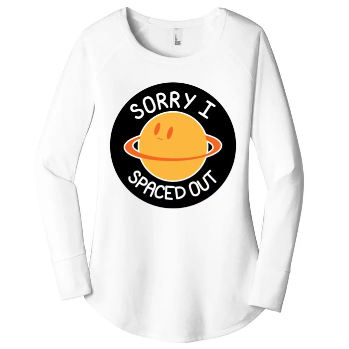 Sorry I Spaced Out Saturn Women's Perfect Tri Tunic Long Sleeve Shirt