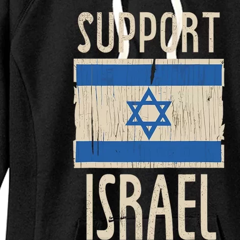 Support Israel Strong Israeli–Palestinian Conflict Women's Fleece Hoodie