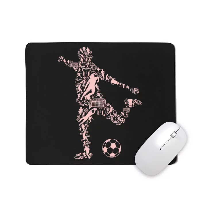 Soccer Illustration Mousepad