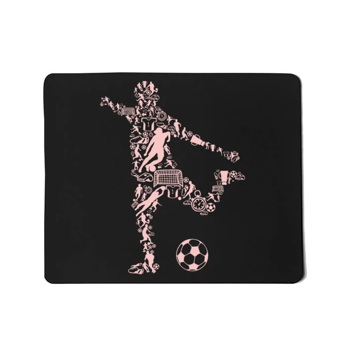 Soccer Illustration Mousepad