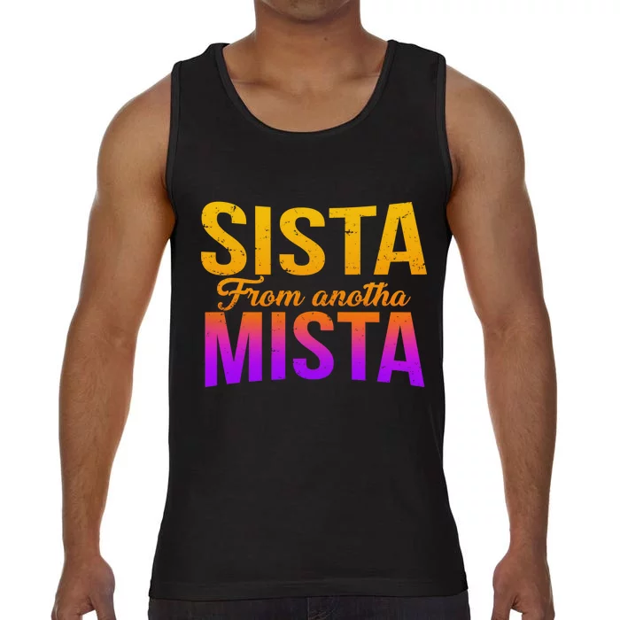 Sista From Anotha Mista Comfort Colors® Tank Top