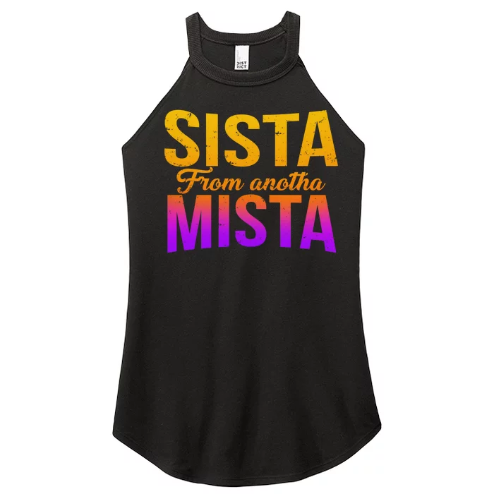 Sista From Anotha Mista Women’s Perfect Tri Rocker Tank