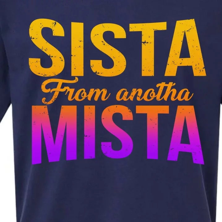 Sista From Anotha Mista Sueded Cloud Jersey T-Shirt